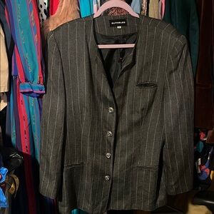 Vintage Pinstripe Blazer